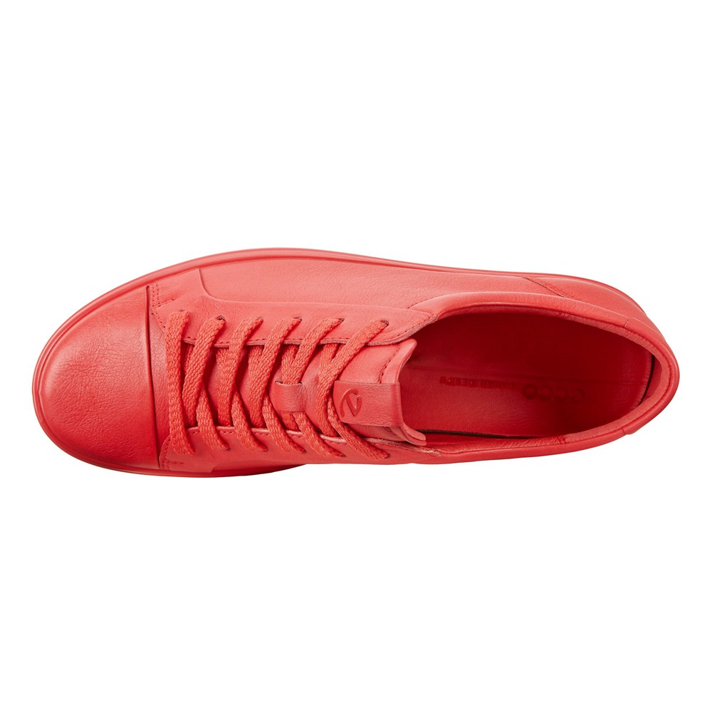 Tenis Mujer - ECCO Soft 7 - Rojos - XOT513647